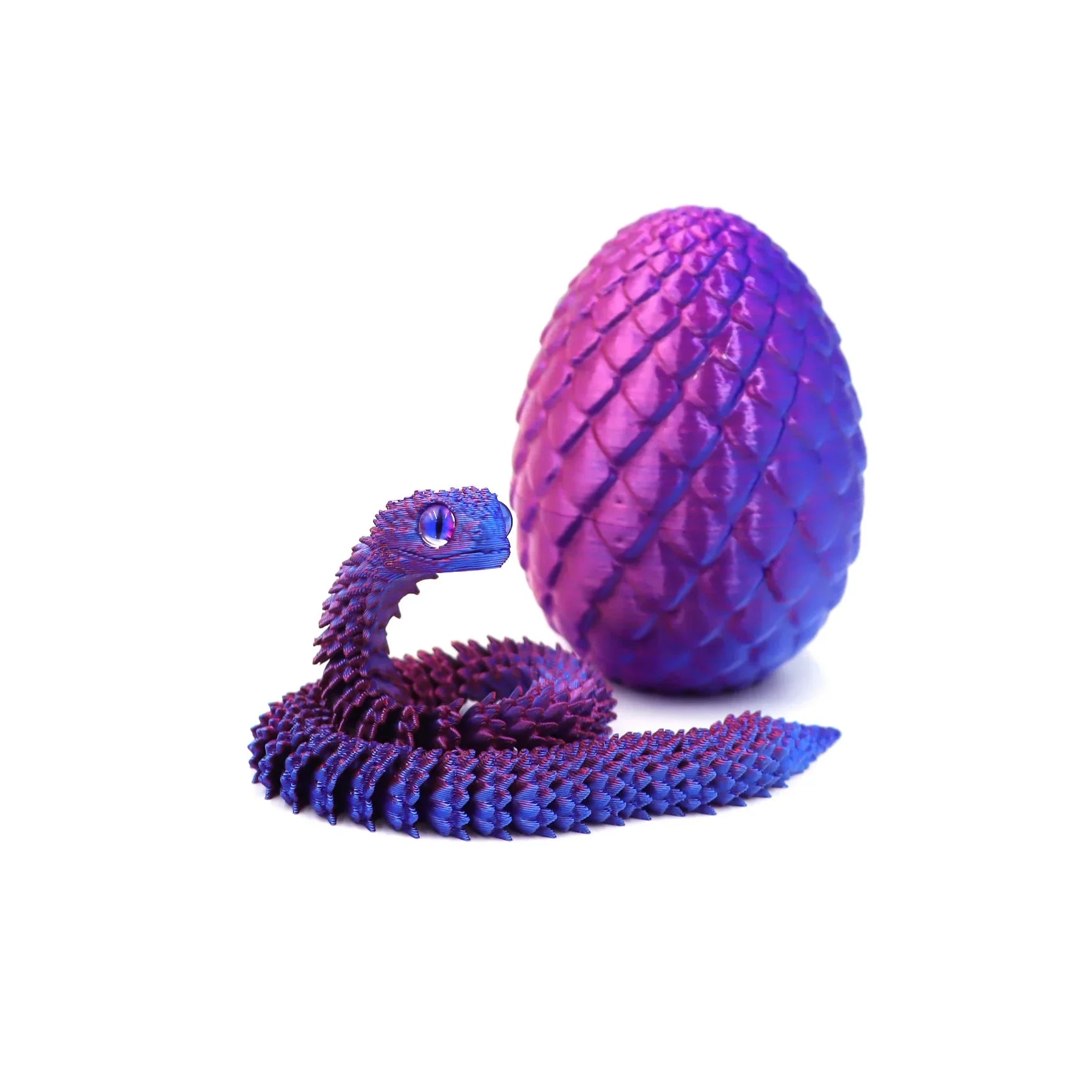 Cobra Articulada Anti-stress em impressão 3D