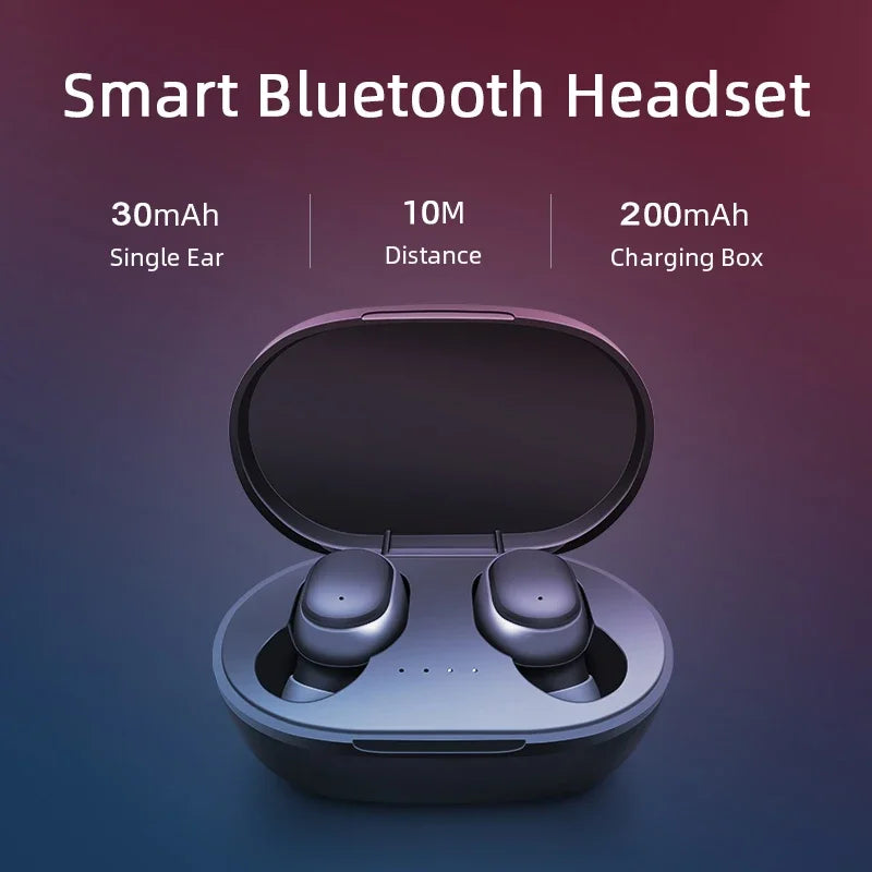 Fones de ouvido Bluetooth Original A6S TWS