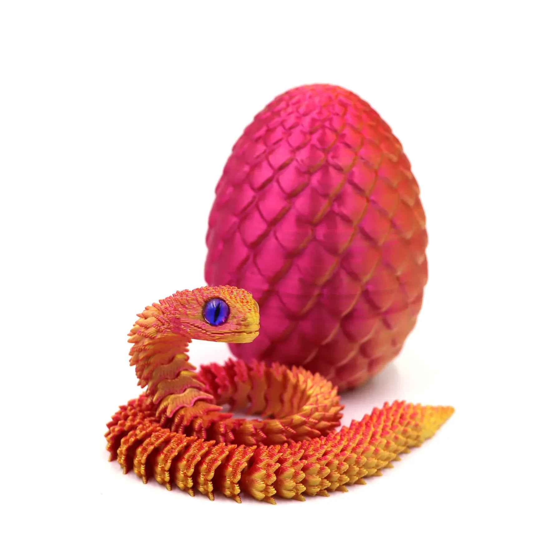 Cobra Articulada Anti-stress em impressão 3D
