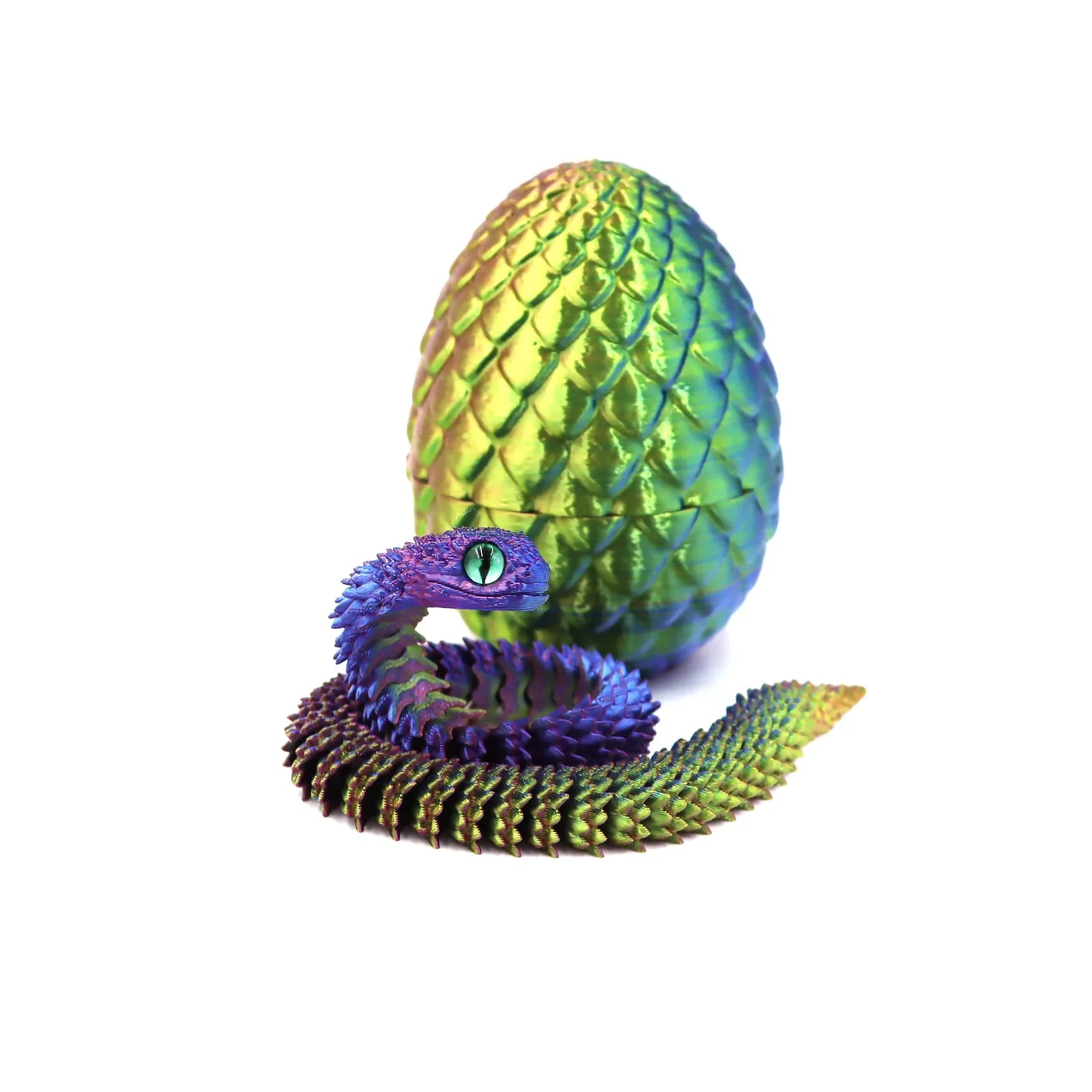 Cobra Articulada Anti-stress em impressão 3D