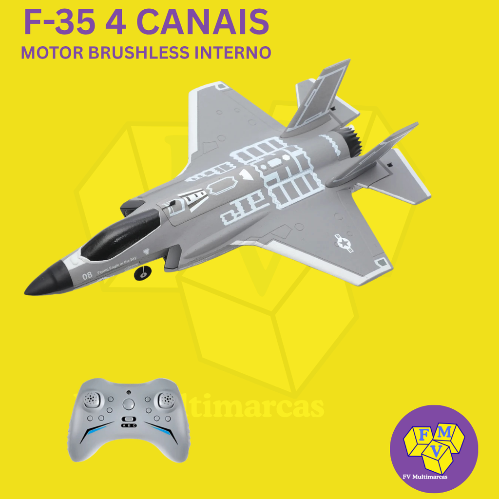 Jato F-35 RC Motor Brushless 4ch
