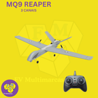 MQ9 Reaper Controle Remoto 3ch