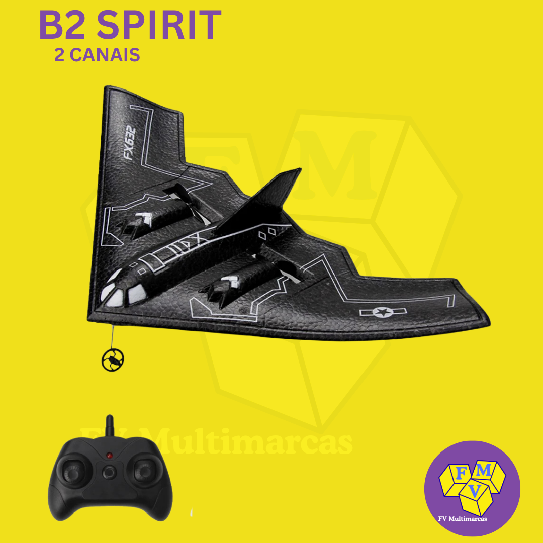 Bombardeiro B2 Spirit Controle Remoto 2ch