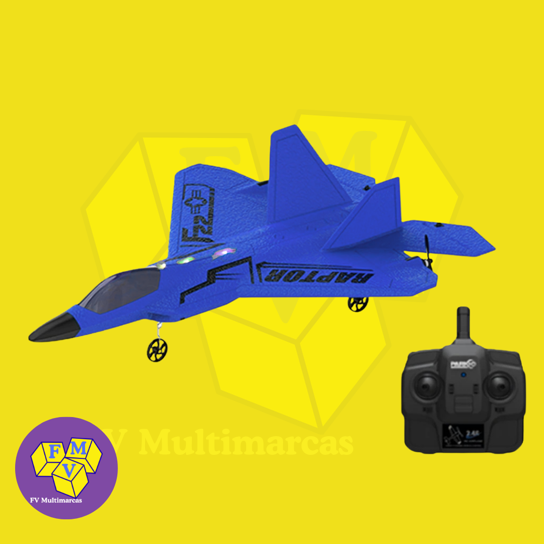 Jato Controle Remoto F-22 4ch elétrico