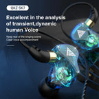 Fone de Ouvido intra-auricular com Fio próprio para Gameplay com microfone e anti-ruído ativo