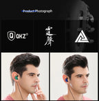 Fone de Ouvido intra-auricular com Fio próprio para Gameplay com microfone e anti-ruído ativo