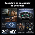 Smart Watch Haylou Solar Neo 1.53'' Display em HD
