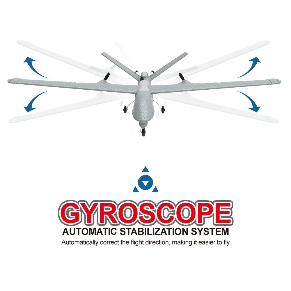 MQ9 Reaper Controle Remoto 3ch