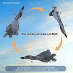 Avião Controle Remoto F-22 Elétrico (Avançado)