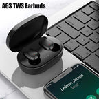 Fones de ouvido Bluetooth Original A6S TWS