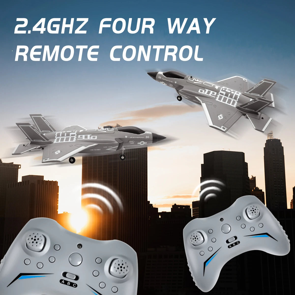 Jato F-35 RC Motor Brushless 4ch