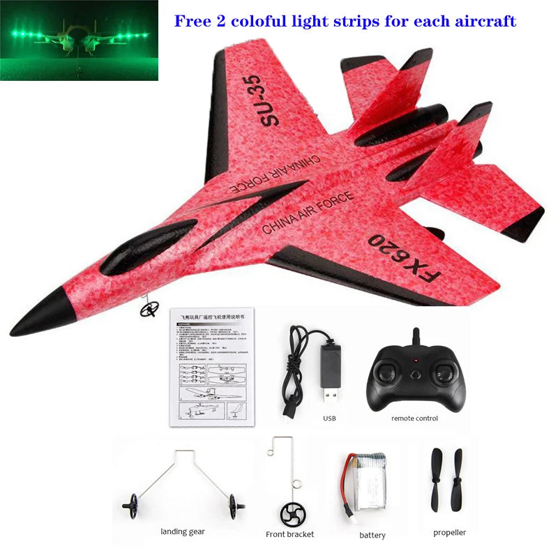 Avião de Controle Remoto SU-35 Elétrico